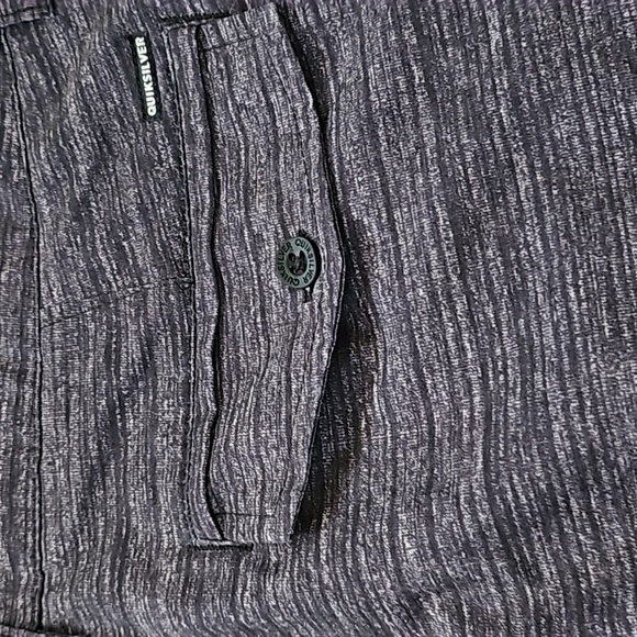 Quiksilver Black and Gray Amphibian Shorts - Picture 6 of 13